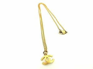 1円 ■美品■ CHANEL シャネル ココマーク 02P ネックレス ペンダント アクセサリー レディース ゴールド系 BG8367