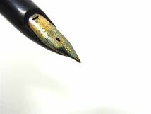 1円 PILOT パイロット エリート ペン先 18K 18金 万年筆 筆記用具 文房具 ステーショナリー メンズ ブラック系×ゴールド系 FA6847_画像3