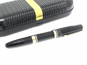 1 jpy # beautiful goods # PLATINUM platinum 3776 pen .14K 14 gold fountain pen writing implements stationery stationery black group × gold group AY2480