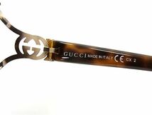 1円 GUCCI グッチ GG3116/K/S 791CC 59□17 インターロッキングG べっ甲調 サングラス メガネ 眼鏡 レディース メンズ ブラウン系 FA7052_画像5