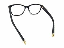 1円 ■美品■ CHANEL シャネル ココマーク マトラッセ 3324 c.501 54□18 140 メガネ 眼鏡 めがね レディース メンズ ブラック系 AZ2730_画像2