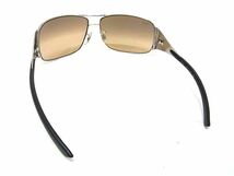 1円 ■美品■ Ray-Ban レイバン 3320 042/8Z サングラス メガネ 眼鏡 メンズ シルバー系×ブラック系 AZ3200_画像2