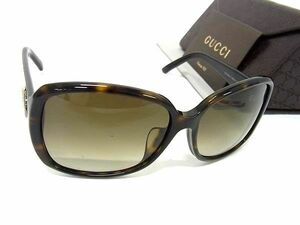 1円 ■極美品■ GUCCI グッチ GG3178/K/S URDCC 60□15 130 サングラス メガネ 眼鏡 レディース メンズ ブラウン系 AZ2708