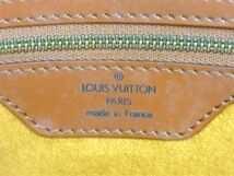 1円 ■美品■ LOUIS VUITTON ルイヴィトン M52263 エピ サンジャックショッピング トートバッグ ショルダー ケニアンブラウン FB0866_画像6