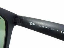 1円 ■美品■ Ray-Ban レイバン 4105 601-S ウェイファーラー 折りたたみ式 サングラス メガネ 眼鏡 ブラック系 AZ3091_画像4