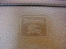 1円 ■美品■ Burberrys バーバリーズ レザー 内部ノバチェック クロスボディ ショルダーバッグ 斜め掛け ブラウン系 BK1616_画像6