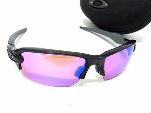 1円 ■美品■ OAKLEY オークリー FLAK 2.0 フラック2.0 OO9271-05 スポーツサングラス 眼鏡 メガネ ブラック系×グレー系 AZ2701