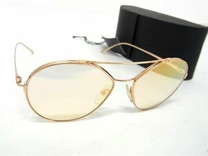 1円 ■美品■ PRADA プラダ SPR56U SV-441 55□15 140 ミラーレンズ サングラス メガネ 眼鏡 レディース ブロンズ系 AW9997