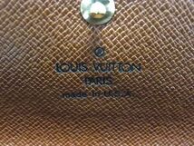 1円 ■極美品■ LOUIS VUITTON ヴィトン モノグラム ルトレゾール インターナショナル USA 三つ折り 長財布 ウォレット ブラウン系 FA8099_画像5