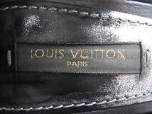 1円 ■美品■ LOUIS VUITTON ルイヴィトン モノグラムフラワー レザー ラウンドトゥ ヒール パンプス サイズ 35 1/2 (約22.5cm) BG8750_画像6