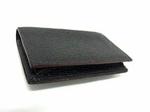 1円 ■極美品■ Vivienne Westwood ヴィヴィアンウエストウッド オーブ レザー カードケース カード入れ 名刺入れ ブラック系 AX6682_画像2