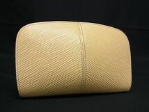 1円 LOUIS VUITTON ルイヴィトン M6368A エピ ポルトモネエピZ ラウンドファスナー 財布 ウォレット レディース ベージュ系 AY3186_画像1