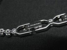 1円 ■新品■未使用■ SWAROVSKI スワロフスキー 1808960 ラインストーン ブレスレット アクセサリー レディース シルバー系 AZ3640_画像4