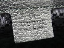 1円 GUCCI グッチ 411872 レザー 2WAY ビジネスバッグ ハンドバッグ ショルダー 斜め掛けかばん メンズ ブラック系 FB0745_画像6