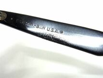 1円 Ray-Ban レイバン B&L ボシュロム ヴィンテージ USA サングラス メガネ 眼鏡 レディース メンズ ブラック系 AY3256_画像5