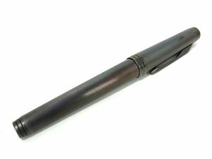 1円 ■極美品■ PARKER パーカー ペン先 18K 750 18金 万年筆 筆記用具 文房具 ステーショナリーメンズ レディース ダークグレー系 FA5736