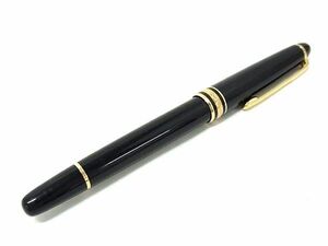 1円 MONT BLANC モンブラン ペン先 18K 750 18金 万年筆 筆記用具 文房具 ステーショナリー レディース メンズ ブラック系 FA5677