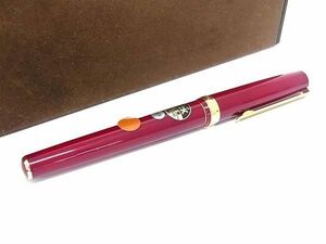 1 jpy # beautiful goods # PLATINUM platinum pen .22K 22 gold fountain pen writing implements stationery stationery red group × gold group FD0217
