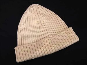 1 иен # прекрасный товар # PRADA Prada Prada спорт шерсть 100% вязаная шапка вязаная шапка шляпа женский оттенок бежевого FA6806