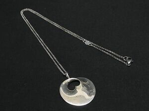 1円 ■美品■ GEORG JENSEN ジョージ ジェンセン SV925 ネックレス ペンダント アクセサリー レディース シルバー系 AY2460