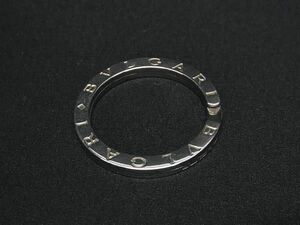 1円 ■美品■ BVLGARI ブルガリブルガリ SV925 キーリング ネックレストップ アクセサリー レディース シルバー系 BK1400