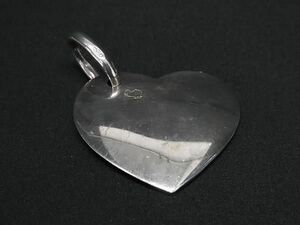 1 jpy # beautiful goods # Pomellato Pomellato dodoSV925 Heart charm necklace top pendant top accessory silver group FA6713