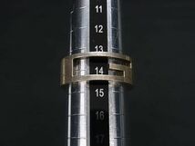 1円 GUCCI グッチ ブランデッドG SV925 リング 指輪 アクセサリー 表記サイズ15 (約14号) レディース メンズ シルバー系 AZ2105_画像3