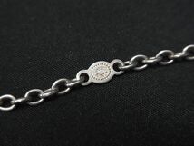 1円 ■美品■ GEORG JENSEN ジョージ ジェンセン SV925 クローバー ネックレス ペンダント アクセサリー レディース シルバー系 AW9533_画像4