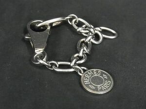 1 jpy HERMES Hermes amyu let 4 Serie she-n Dunk LUKA tena key holder bag charm silver group EA2331