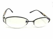 ■美品■ MORABITO モラビト メガネ 眼鏡 メンズ レディース ブラック系 DD1624_画像1