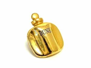 ChristianDior Dior puff .-m perfume pin badge pin brooch accessory lady's gold group DD3394