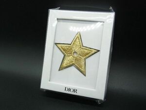 # unopened # new goods # unused # ChristianDior Christian Dior Star star pin badge pin brooch accessory gold group DD8896