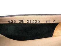 ■美品■ Salvatore Ferragamo フェラガモ レザー ヒール パンプス 表記サイズ 6 1/2 (約24cm) 靴 シューズ ブラック系 DD7758_画像5