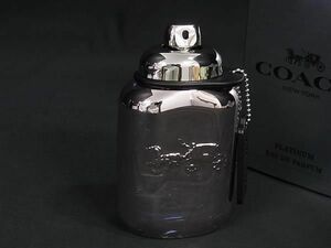 ■極美品■ COACH コーチ マン　プラチナム オードパルファム コロンスプレー オードトワレ フレグランス 香水 50ml コスメ DD7068