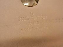 1円 LOUIS VUITTON ルイヴィトン M60004 モノグラムマルチカラー ポシェットポルトモネクレディ 二つ折り 長財布 ホワイト系 AW6525_画像6