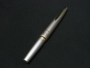 1円 ■美品■ PILOT パイロット ペン先18K 18金 750 筆記用具 文房具 ステーショナリー シルバー系×ゴールド系 AW6479