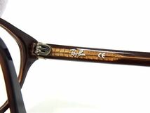 1円 ■美品■ Ray-Ban レイバン RB5214 2492 54□16 145 度入り メガネ めがね 眼鏡 メンズ レディース ブラウン系 AW7789_画像4