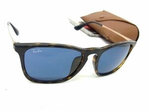 1円 ■美品■ Ray-Ban レイバン RB 4187-F CHRIS 6390/80 54□18 145 3N サングラス ブラウン系 BI1771