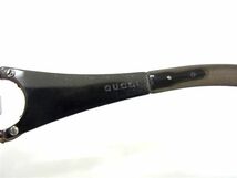 1円 ■極美品■ GUCCI グッチ GG 2796/S KJ1DO 62□15 バンブー サングラス メガネ 眼鏡 メンズ レディース シルバー系 FA4341_画像5