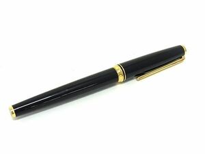 1 jpy # beautiful goods # PILOT Pilot pen .14K 14 gold fountain pen writing implements stationery stationery black group × gold group FD0139