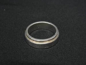 1 иен GUCCI Gucci SV925 кольцо кольцо аксессуары примерно 18 номер мужской женский оттенок серебра FA6850
