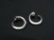 1円 ■美品■ GUCCI グッチ SV925 ピアス アクセサリー レディース メンズ シルバー系 AY2538_画像1