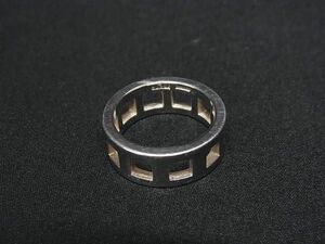 1 иен # прекрасный товар # GUCCI Gucci SV925 кольцо кольцо аксессуары примерно 9 номер мужской женский оттенок серебра AW9322