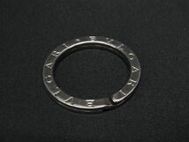 1円 BVLGARI ブルガリブルガリ SV925 キーリング ネックレストップ ペンダントトップ アクセサリー シルバー系 AZ3127_画像2