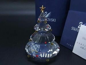 # новый товар # не использовался # SWAROVSKI Swarovski 266945 елка crystal произведение искусства украшение интерьер прозрачный CD1620