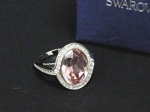 # new goods # unused # SWAROVSKI Swarovski ring ring accessory declared size 52( approximately 11 number ) silver group AW5466