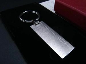 ■新品同様■ Cartier カルティエ マストライン キーリング キーホルダー チャーム シルバー系 BJ0732