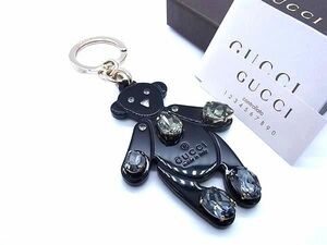 # new goods # unused # GUCCI Gucci .. key holder bag charm lady's black group AZ1349