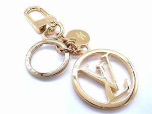 # as good as new # LOUIS VUITTON Louis Vuitton M68000 LV Circle key holder key ring bag charm lady's gold group AY2184