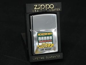 ■極美品■ ZIPPO ジッポー ヴィンテージ LAS VEGAS 1998年製 高級ライター オイルライター 喫煙グッズ 喫煙具 シルバー系 DE3275